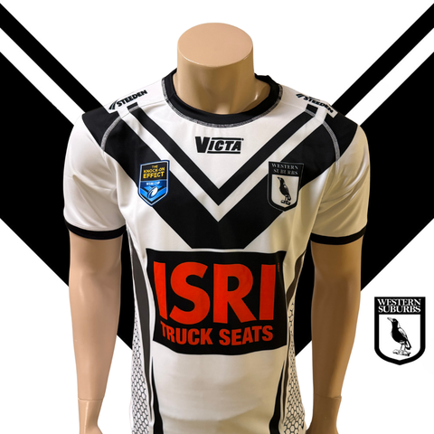 Western Suburbs Magpies 2025 Pre-Season Away Jersey