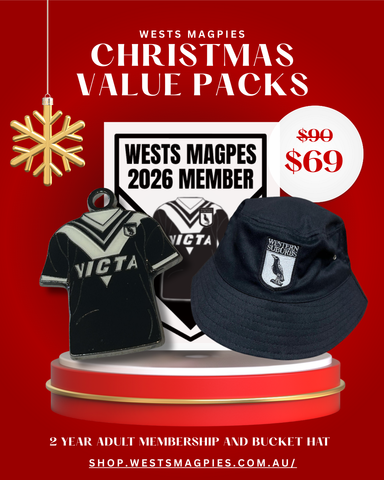 Wests Magpies 2025 Christmas Pack 4