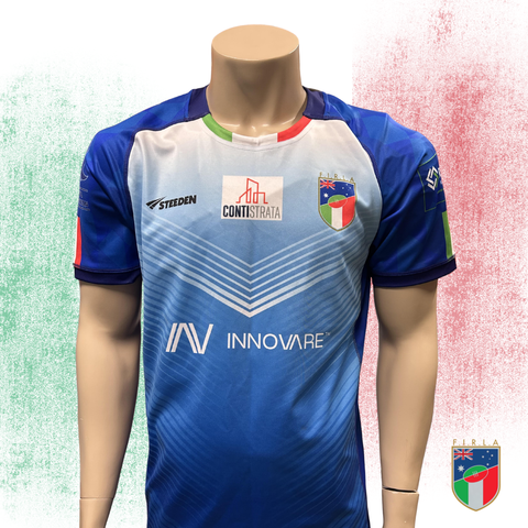 Italian Rugby League Australia Player Jersey (Blue Collar)