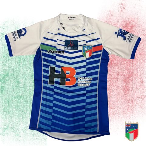 Italian Rugby League Australia Player Jersey (White Collar)