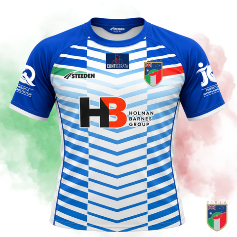 Italian Rugby League Australia Jersey - 2024 (Blue Collar)