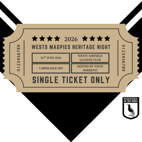 Wests Magpies 2026 Heritage Night | The Campbelltown Era