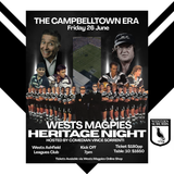 Wests Magpies 2026 Heritage Night | The Campbelltown Era