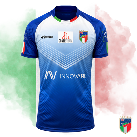 Italian Rugby League Australia Player Jersey - 2023 (Blue Collar)