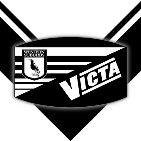 Western Suburbs 'Victa' Face Masks 2 -Pack